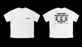 WANTED TEE (WHITE/BLACK)